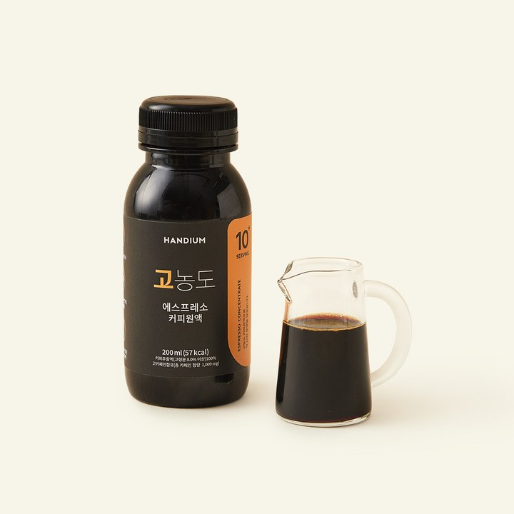 핸디엄 고농도 에스프레소 커피원액, 1개, 200ml