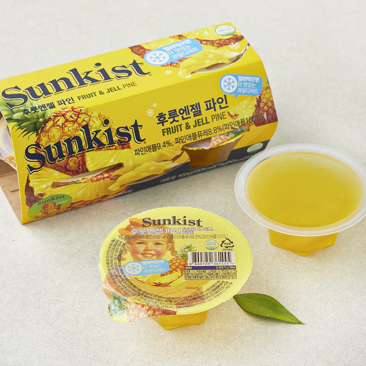 썬키스트 후룻엔젤 파인, 1개, 300g, 4개입