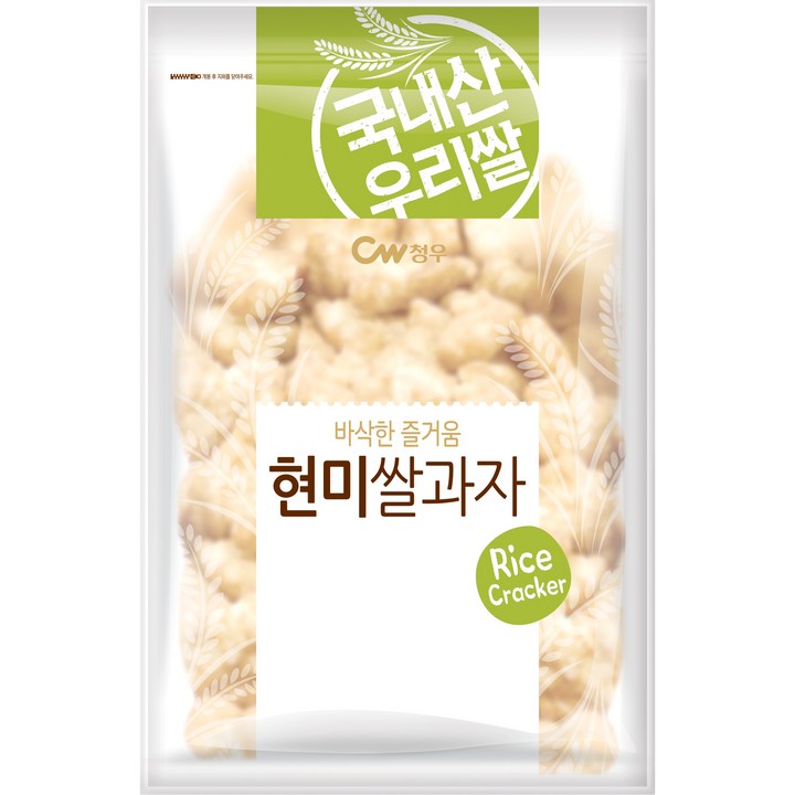 청우식품 현미쌀과자, 160g, 1개