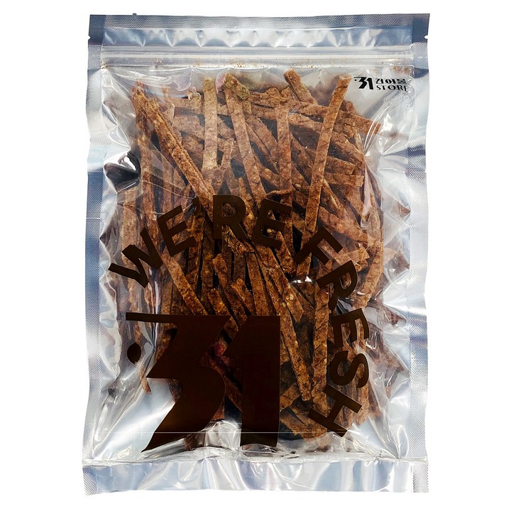31건어물 치즈 오징어 육포, 2개, 300g
