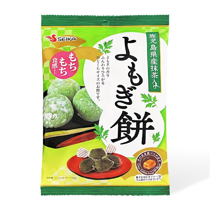 세이카 카라멜 요모기 모찌 쑥 인절미, 120g, 1개