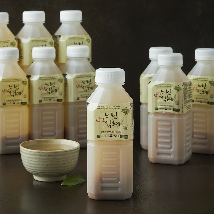느린부엌 느린 인삼식혜, 12개, 500ml