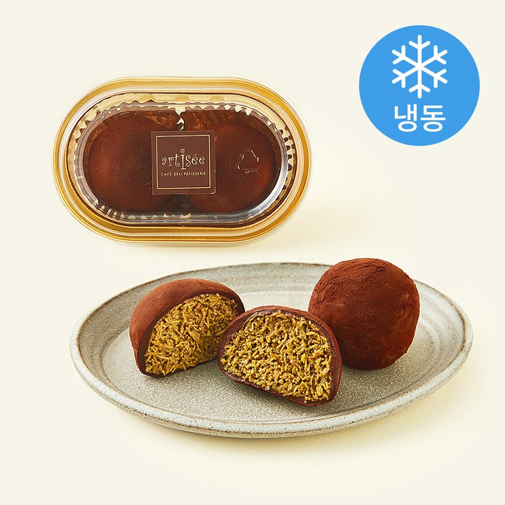 아티제 두바이 쫀득 쿠키 (냉동), 50g, 1개, 2개입