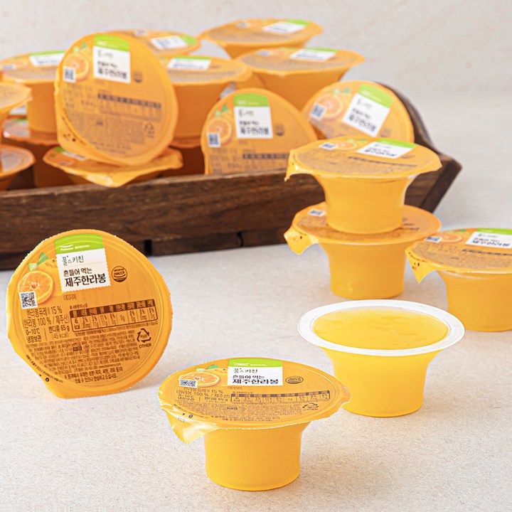 풀스키친 흔들어먹는 제주 한라봉 퓨레, 65g, 50개, 1개입