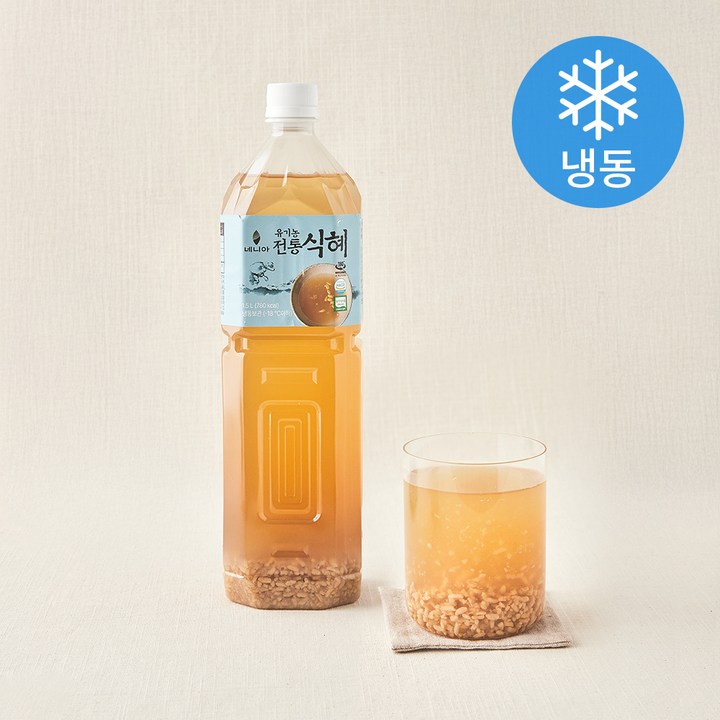 네니아 유기가공식품 인증 전통식혜 (냉동), 1개, 1.5L