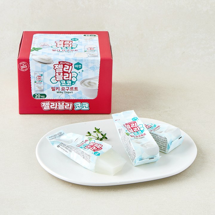 젤리블리 코코 밀키요구르트, 60g, 20개, 1개입