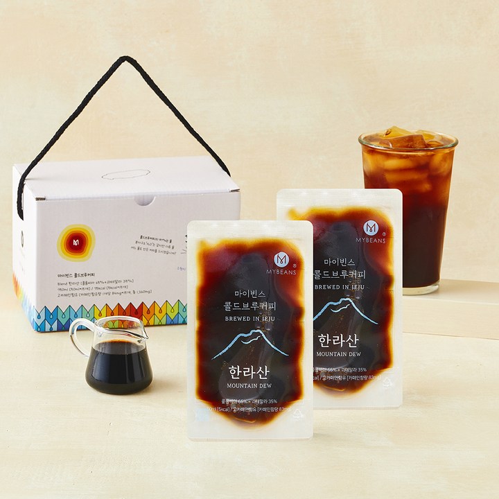 마이빈스 제주 콜드브루 커피 15개입, 1개, 750ml