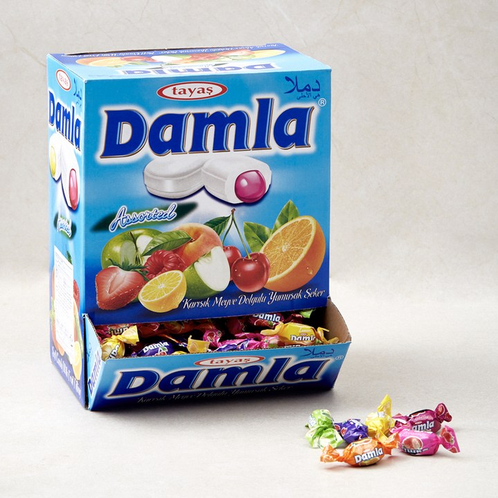 담라 어소티드 소프트캔디 블루, 2kg, 1개