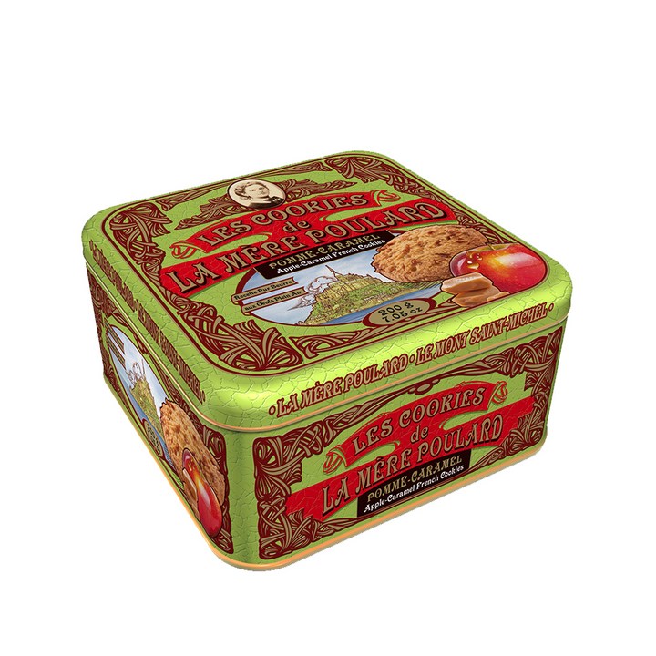 라메르폴라르 애플 카라멜 쿠키 틴, 200g, 1개