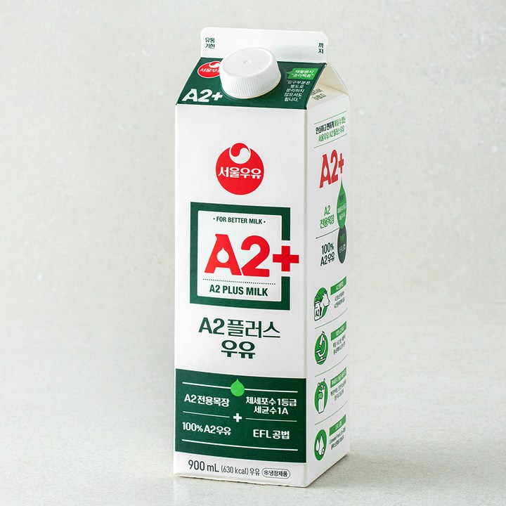 서울우유 A2플러스 우유, 1개, 900ml