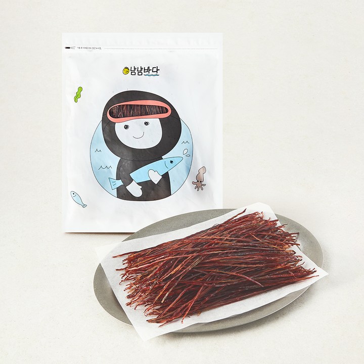 냠냠바다 빼빼 얇은 오징어실채, 1개, 300g