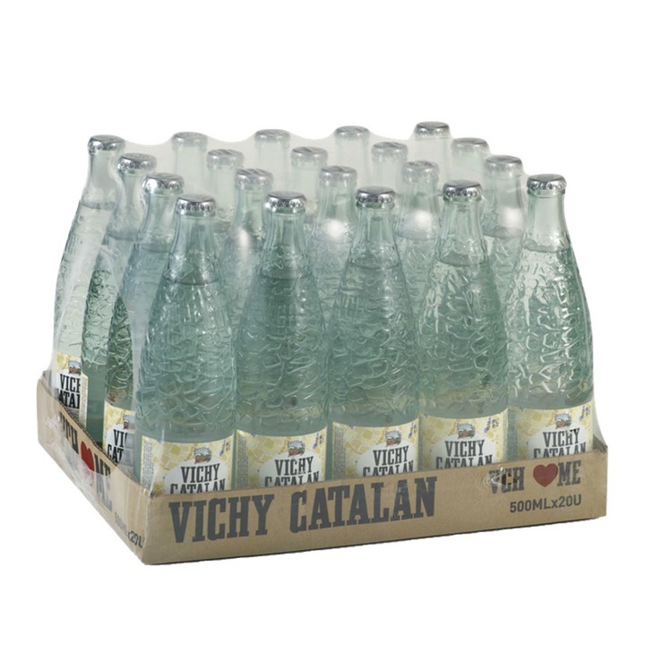 비쉬카탈란 스파클링워터, 20개, 500ml