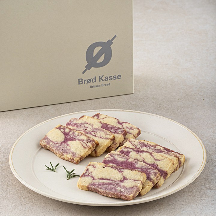 브로드카세 사브레 라즈베리 마블쿠키, 180g, 1개입, 1개