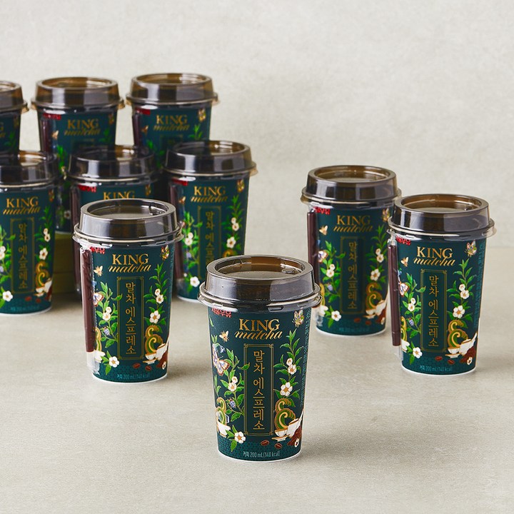 서울우유 킹 말차에스프레소, 10개, 200ml
