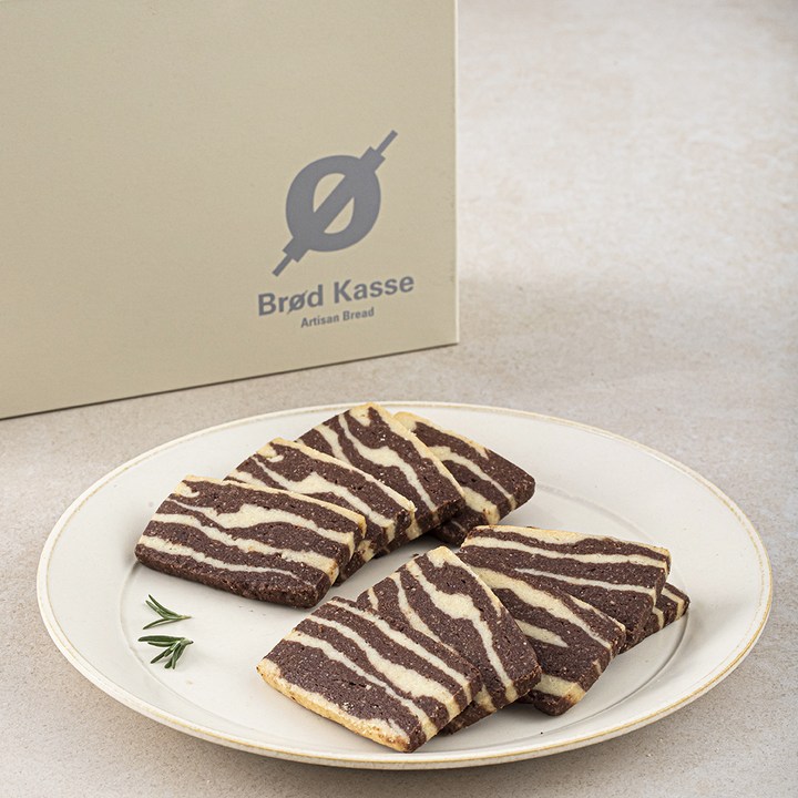 브로드카세 사브레 초코 마블쿠키, 180g, 1개입, 1개