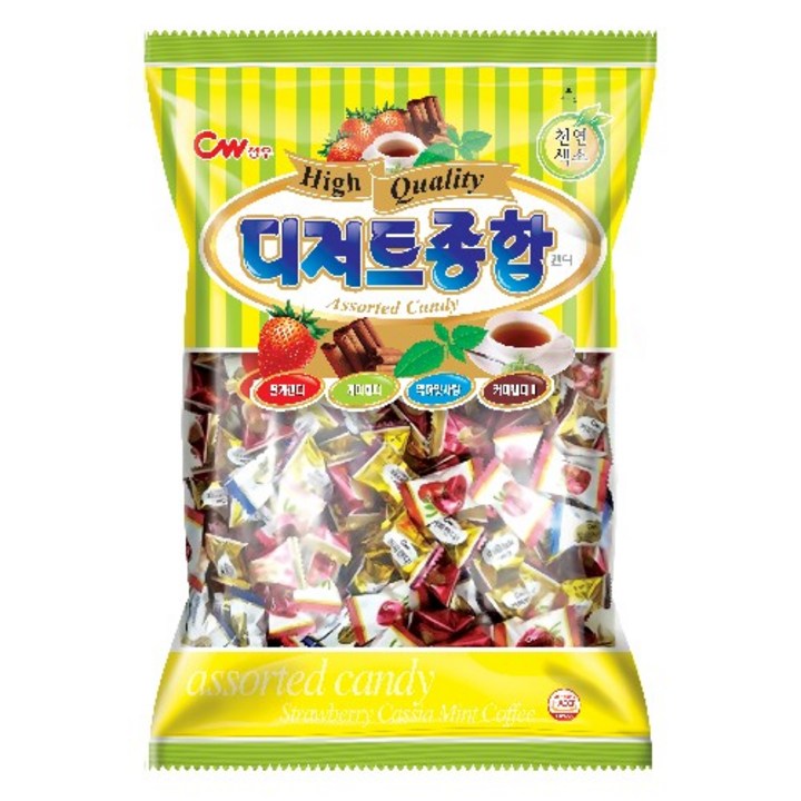 청우식품 디저트종합 캔디, 1.2kg, 1개