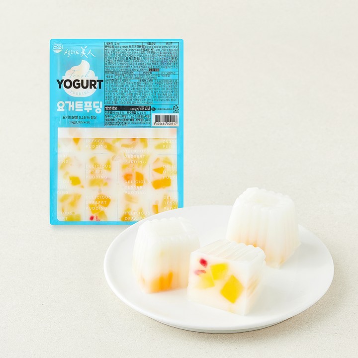 샐러드미인 요거트 푸딩, 1kg, 1개, 1개입