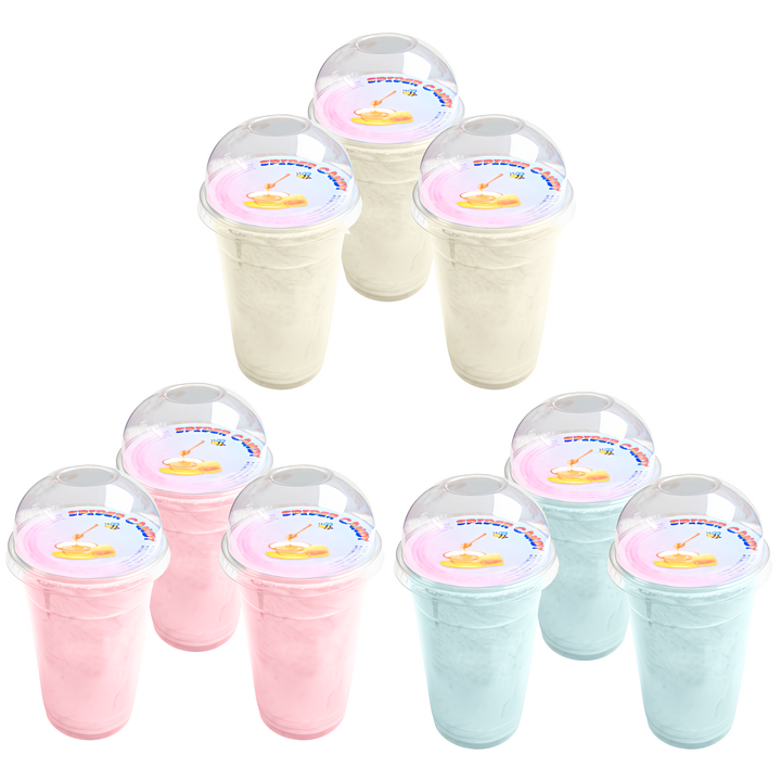벌꿀로 만든 솜사탕 (10g 혼합 9개), 10g, [벌꿀솜사탕] 9개