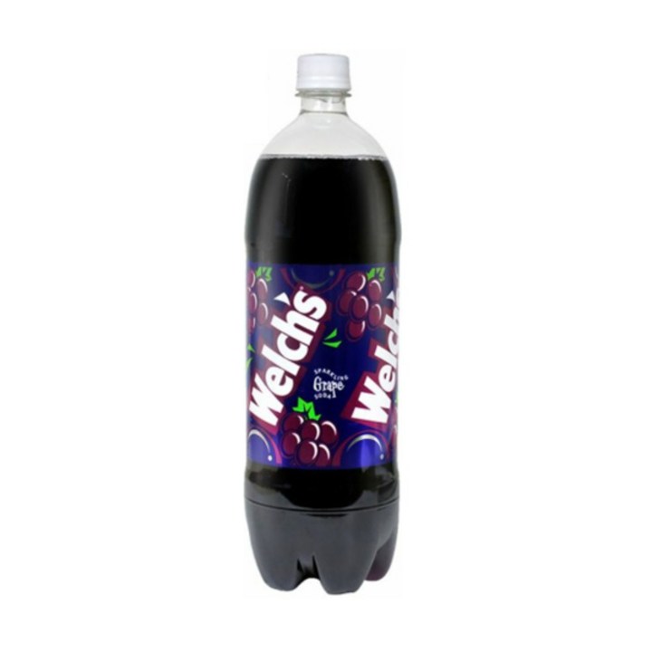 웰치스 소다 포도 탄산음료, 1.5L, 2개