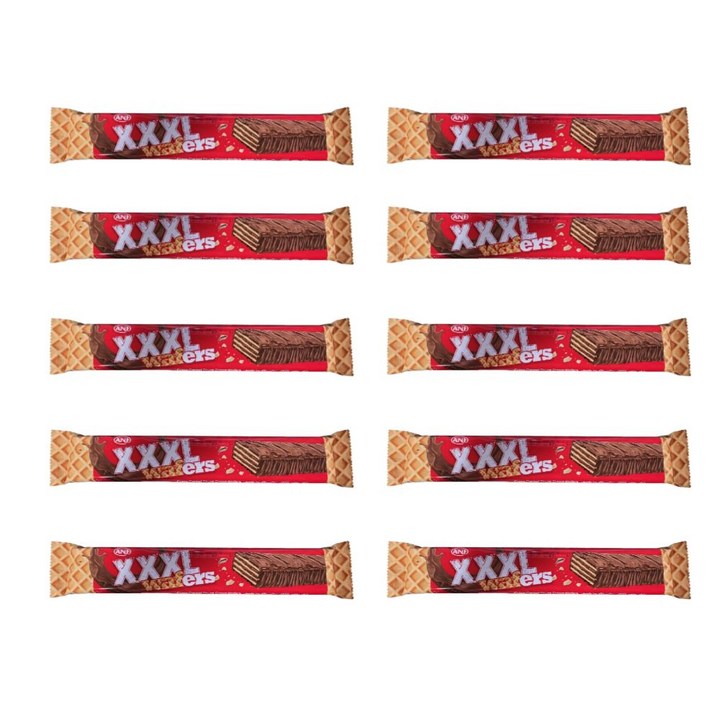 ANI XXXL웨이퍼 코코아 초코바, 10개, 65g