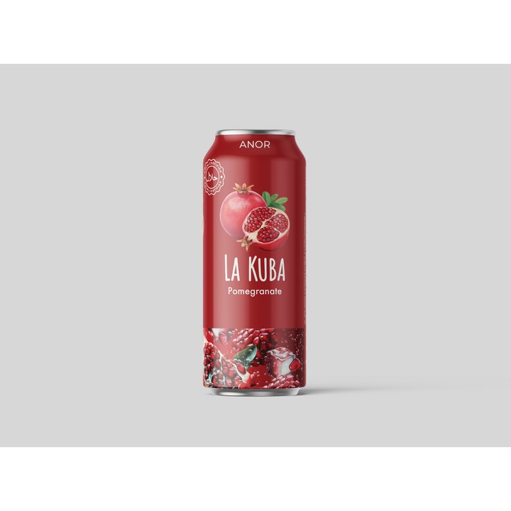 라 쿠바 석류맛 음료 LA KUBA POMEGRANATE, 1개, 450ml