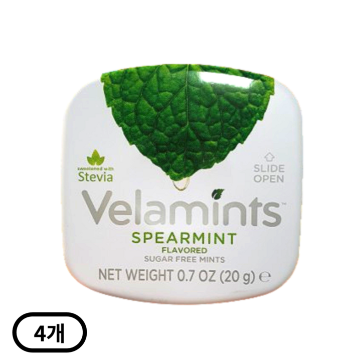 코스트코 벨라민츠 스피어민트 캔디, 4개, 20g