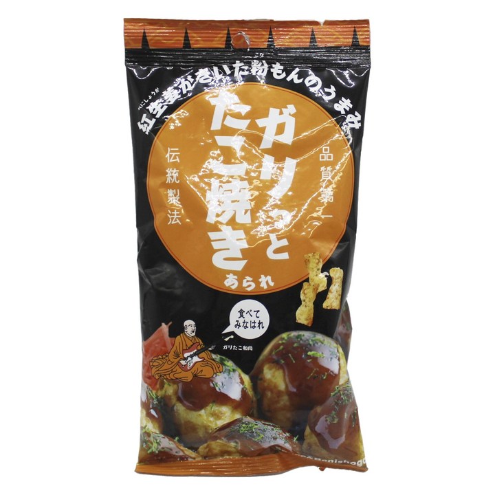 Toyo Confectionery 바삭 타코야키 아라레, 1개, 40g