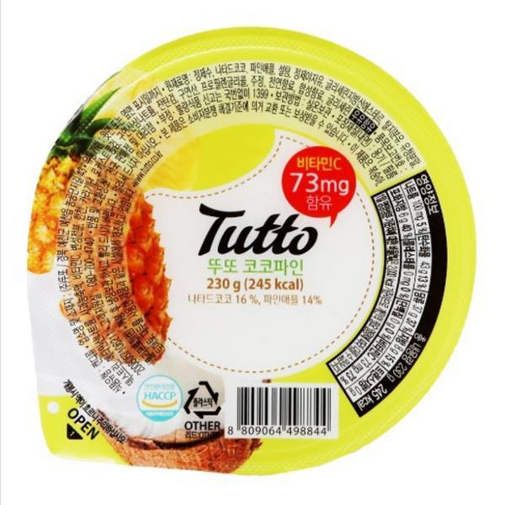뚜또 코코파인 젤리, 230g, 6개
