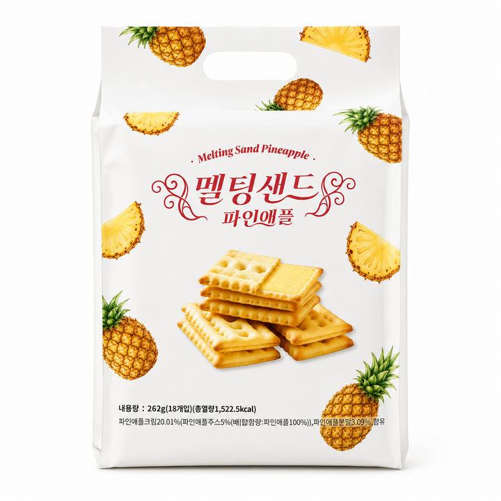 멜팅샌드 파인애플, 1개, 262g