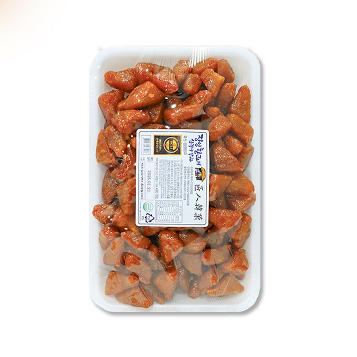 장인한과 장인약과 한입 바삭 삼각이 약과, 1개, 650g