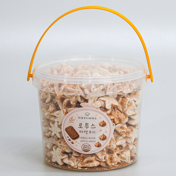 수제 대용량 로투스 머랭쿠키어린이집 유치원 답례품10g 램덤 증정, 150g, 1개