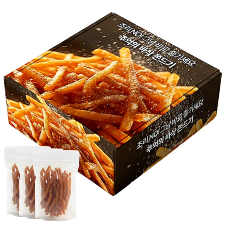 울산쫀드기 딱딱이 추억의간식, 3개, 100g