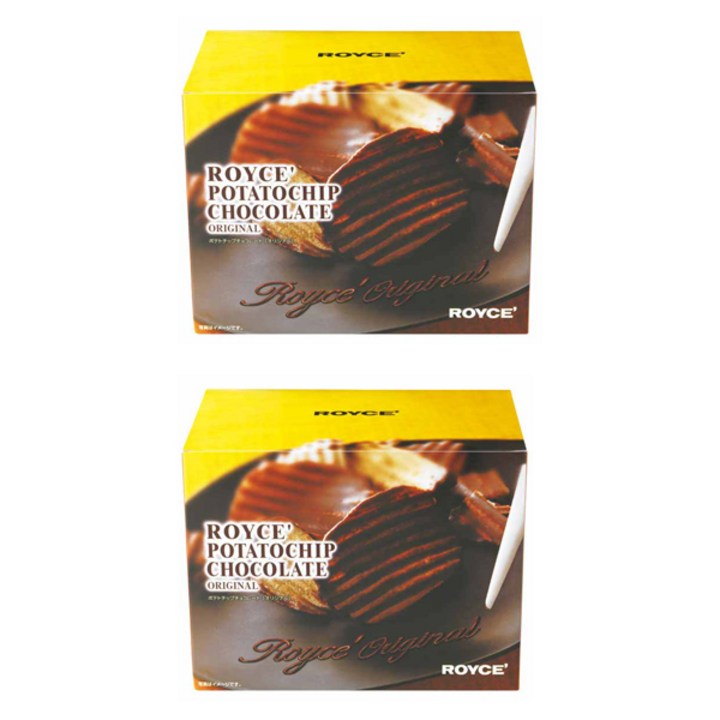 로이스 포테이토칩 초콜릿 오리지널, 190g, 2개