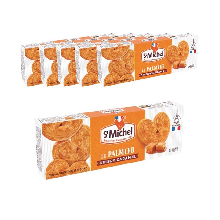생미쉘 카라멜 버터쿠키, 100g, 6개