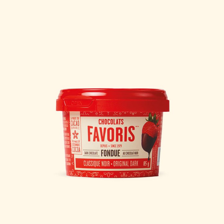 초콜라츠 파보리스 다크 초콜릿 퐁듀 85g, 1개