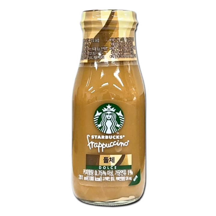 스타벅스 프라푸치노 돌체, 281ml, 16개
