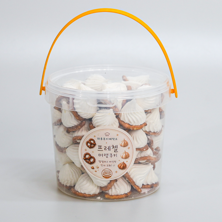수제 대용량 프레첼 머랭쿠키어린이집 유치원 답례품10g 증정, 220g, 1개
