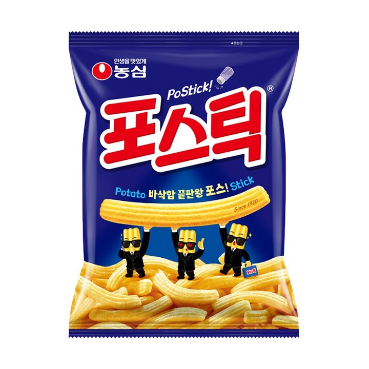 포스틱 과자, 133g, 16개