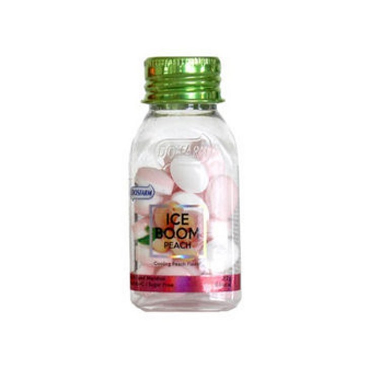도스팜 아이스붐 복숭아향캔디, 22g, 12개