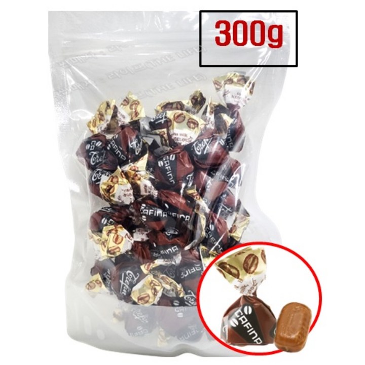 트레핀 벨기에 커피캔디 소분판매, 6g, 50개