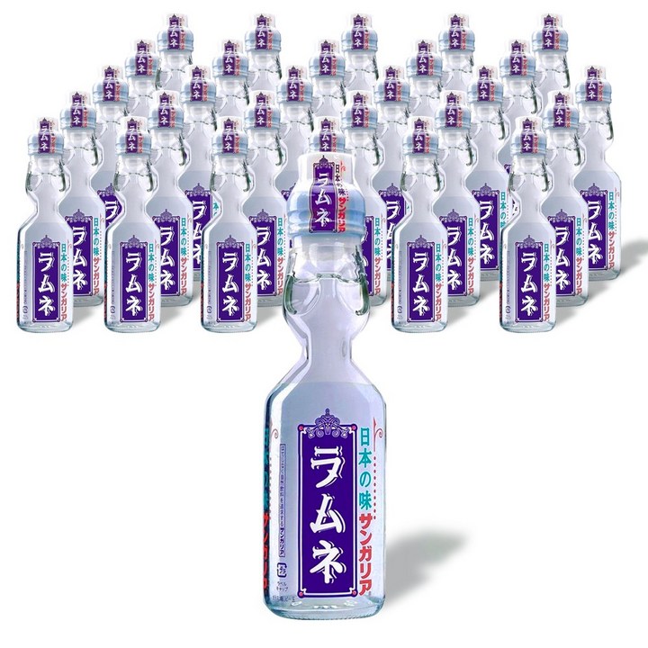 산가리아 라무네 탄산음료, 200ml, 30개