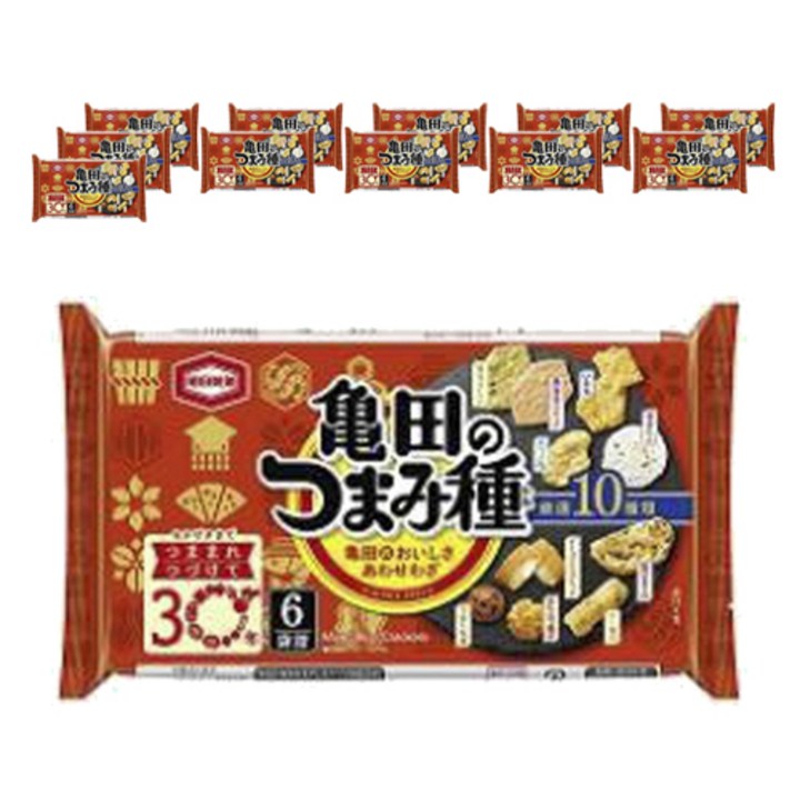 [일본직구] 카메다제과 술안주 (120g12봉), 12개, 120g