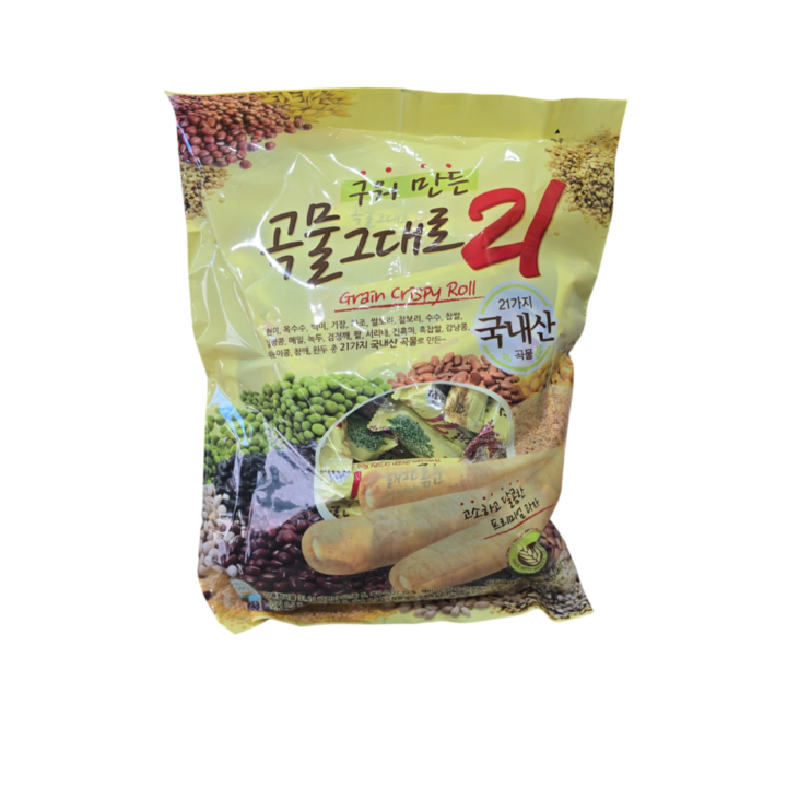곡물그대로21 크리스피롤, 650g, 5개