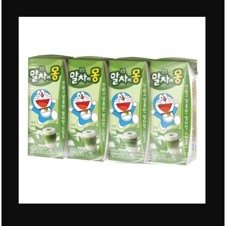 남양유업 말차에몽 우유, 190ml, 12개