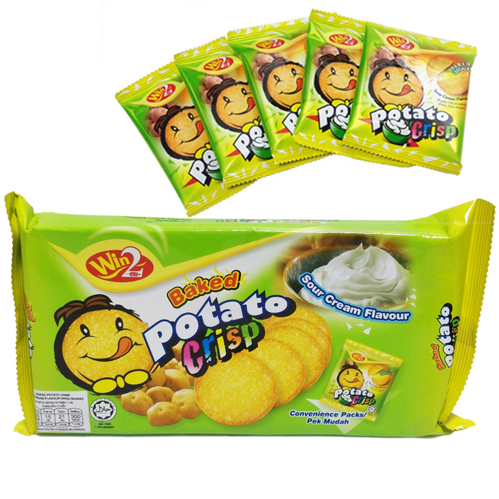 윈윈푸드 포테이토 크리스프 사워크림향 5p, 75g, 6개