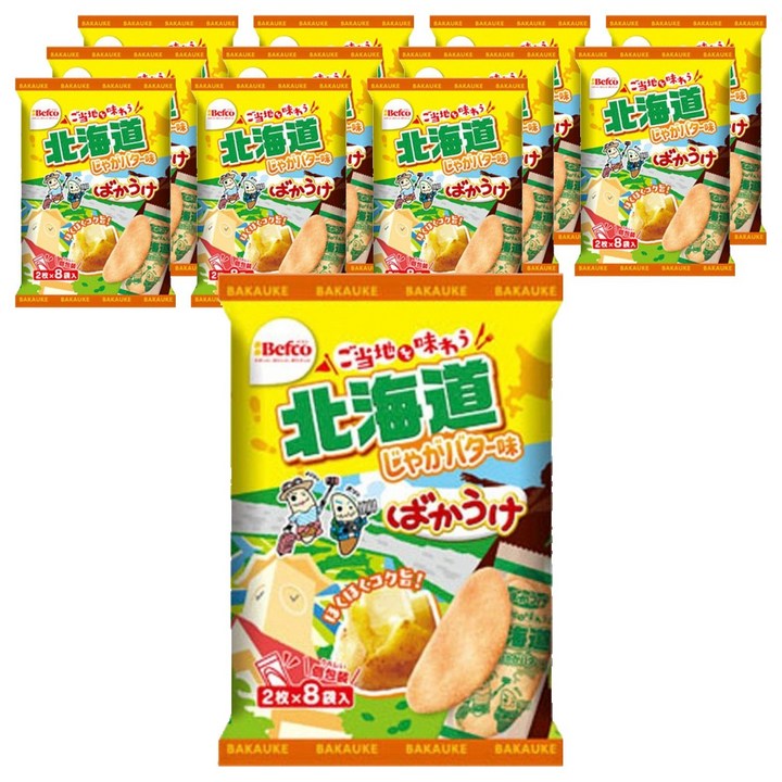 바카우케 홋카이도 버터 감자 맛 8개입, 12개