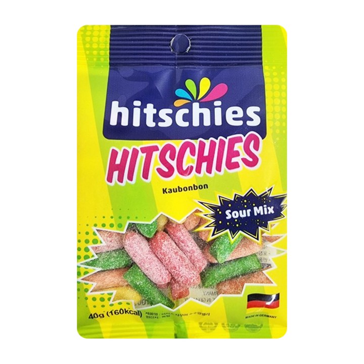 히치스 사우어 수수깡젤리, 6개, 40g