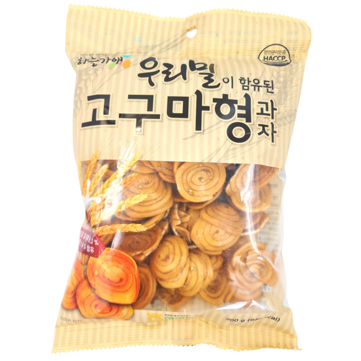 함양농협 우리밀 고구마형 과자, 1개, 200g