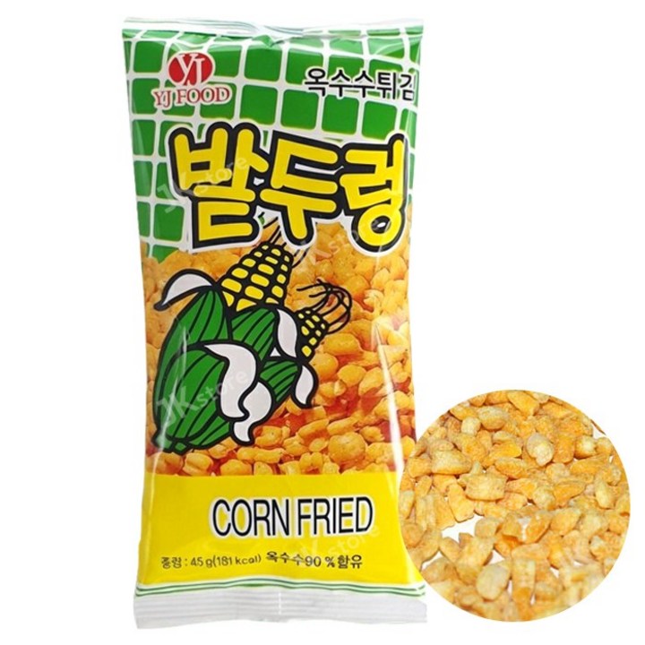 밭두렁 옥수수스낵, 45g, 5개