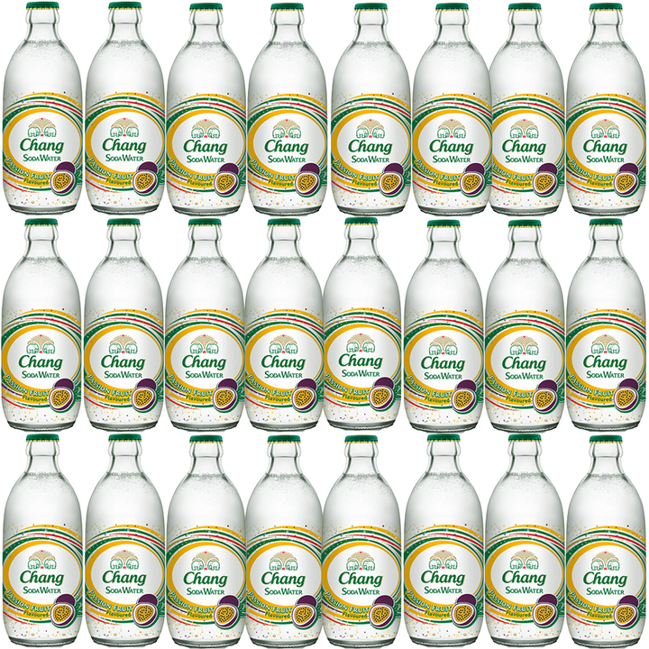 창소다 탄산수 패션후르츠향, 325ml, 24개